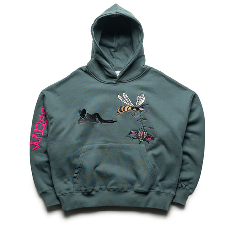 Jungles Pollinate Hoodie - Green