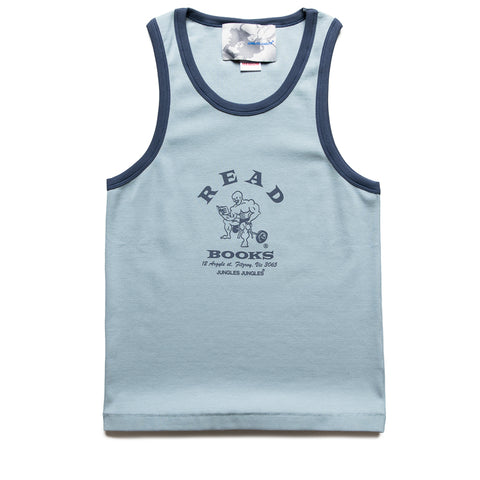 Jungles Read More Books Tank - Blue