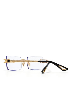 James Oro Clear Authentic II - Clear/Gold - rear 45 degrees