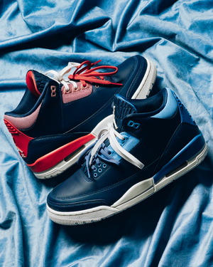 Women's Air Jordan 3 Retro 'Sports Renaissance' - Obsidian/Chalk