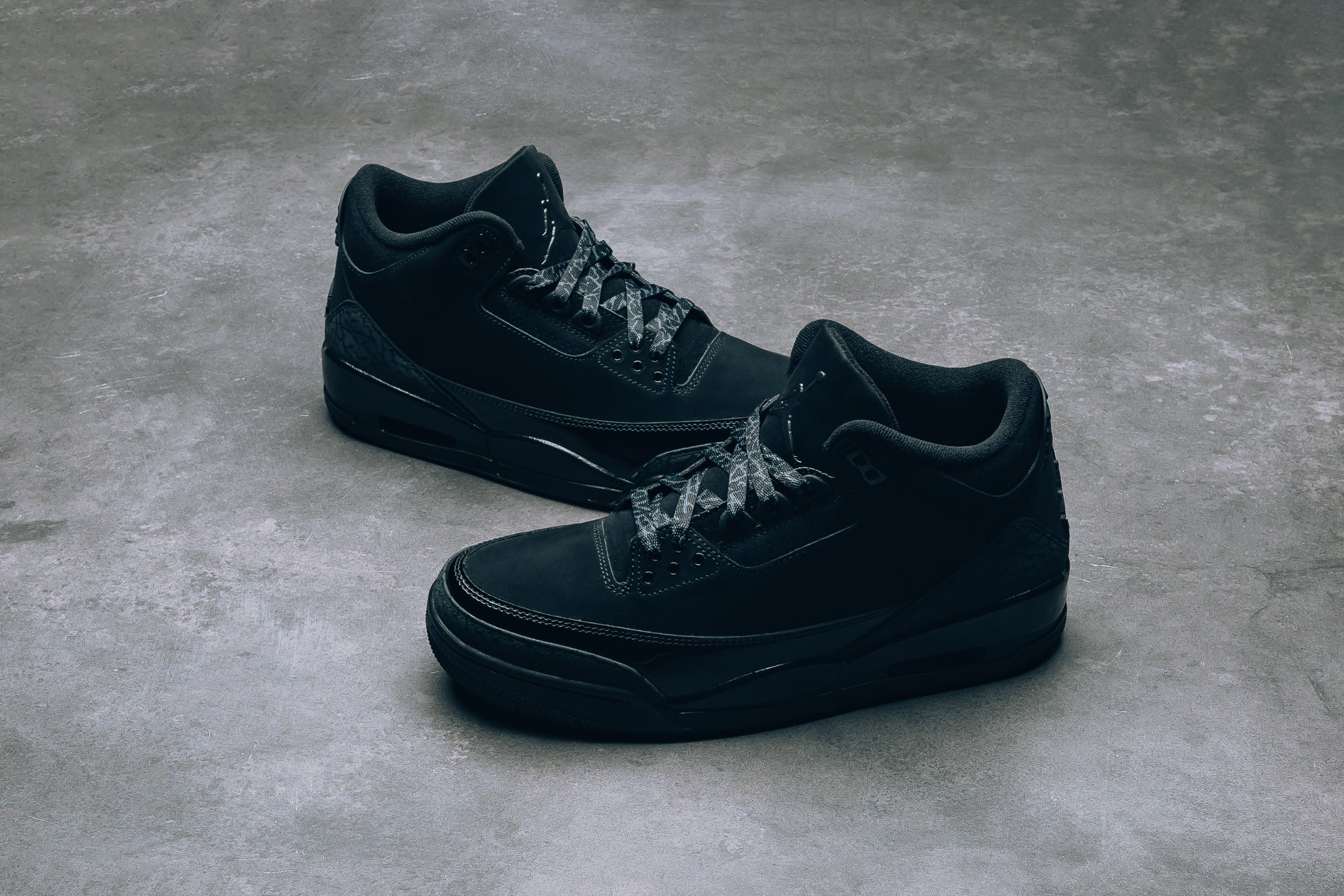 Air Jordan 3 black cat 28.5 10.5バラックチャット Nike Air Jordan 3 Black Cat Sneakers Mens Size 10.5 Black