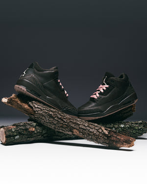 Women's Air Jordan 3 Retro 'Fireside' - Velvet Brown/Pearl White