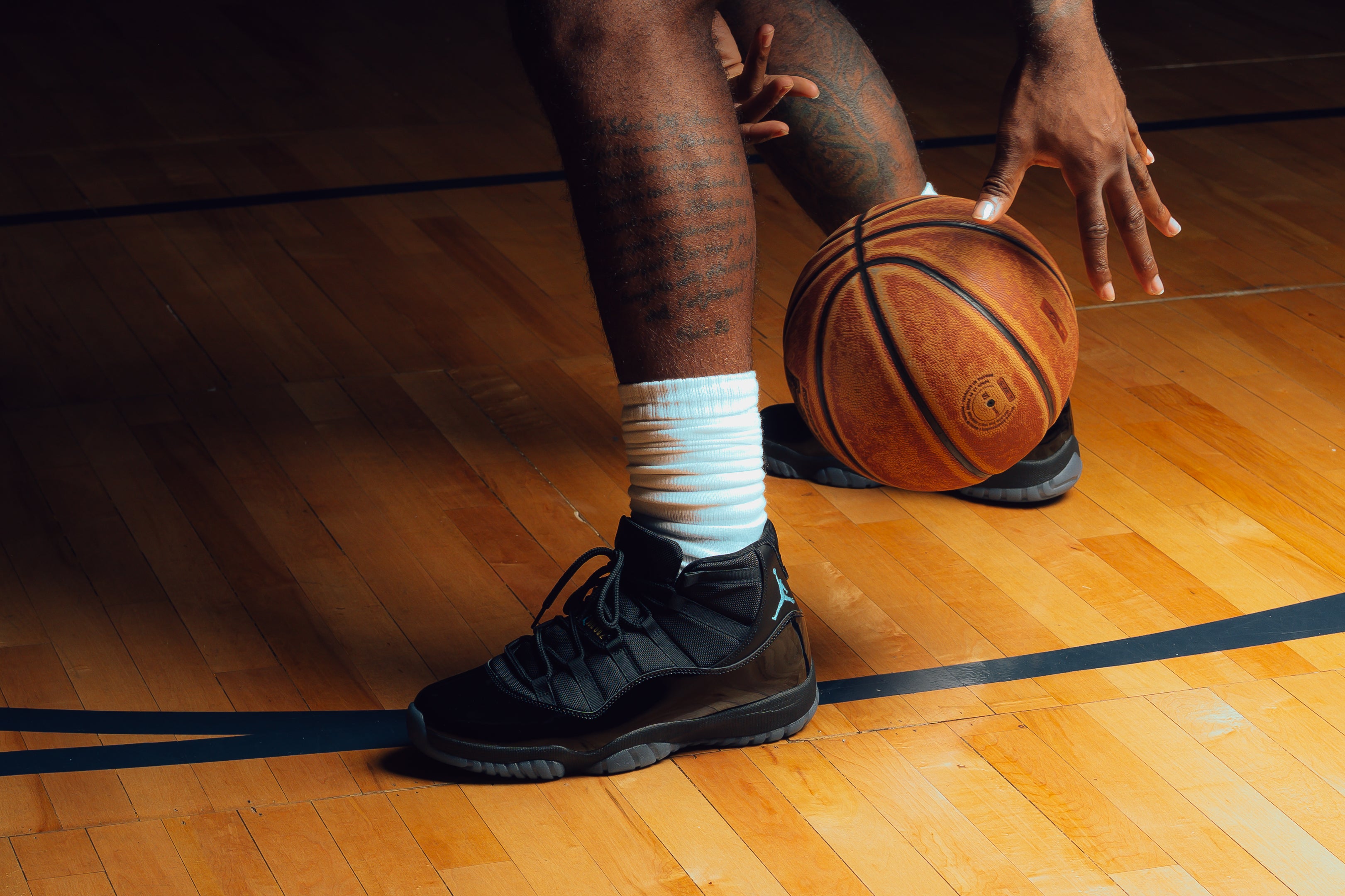 jordan retro 11 black gamma blue