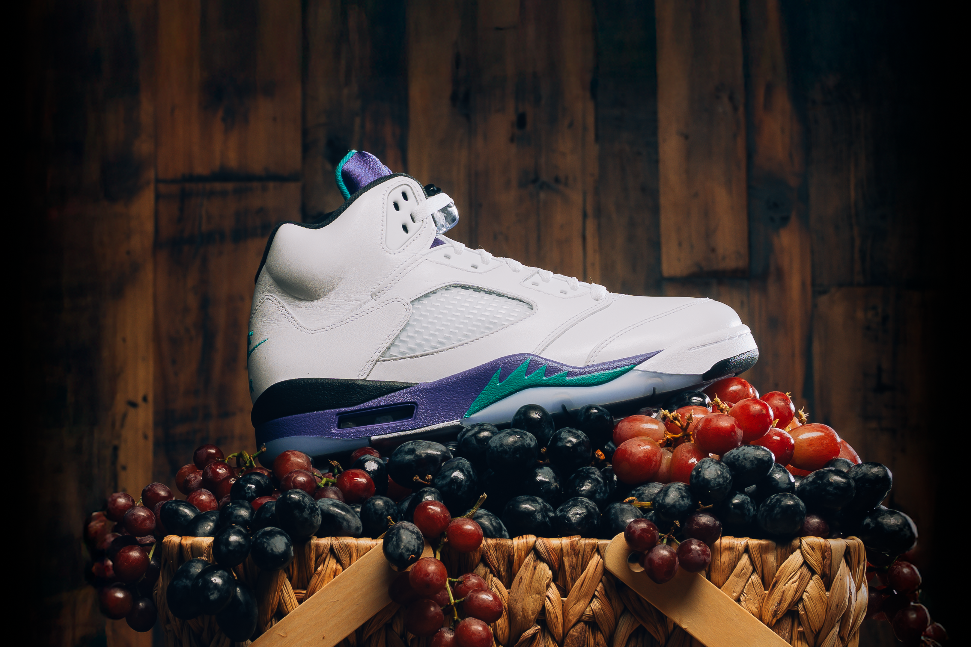 jordan 5 bel air grape