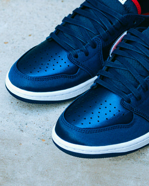 Air Jordan 1 Low OG 'Howard University' - College Navy/University Red