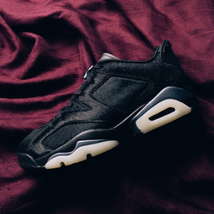 Women's Air Jordan 6 Retro Low - Black/Black