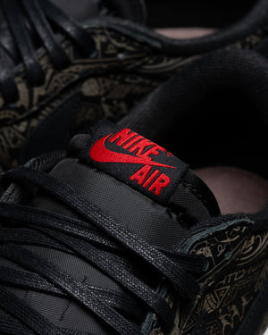 Air Jordan 1 Low OG 'Laser' - Black/Varsity Red