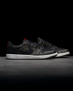 Air Jordan 1 Low OG 'Laser' - Black/Varsity Red