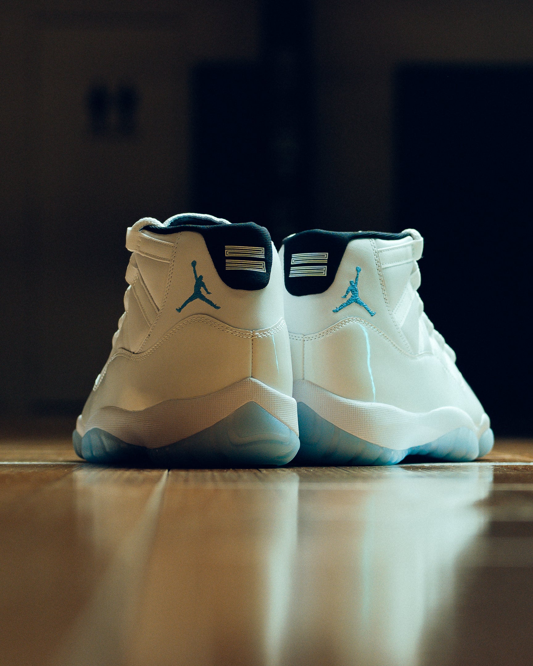 sky blue and white 11s