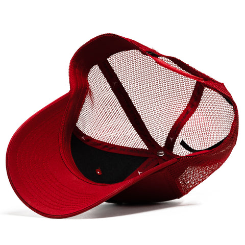 Jordan Rise Trucker Hat - Gym Red/Black
