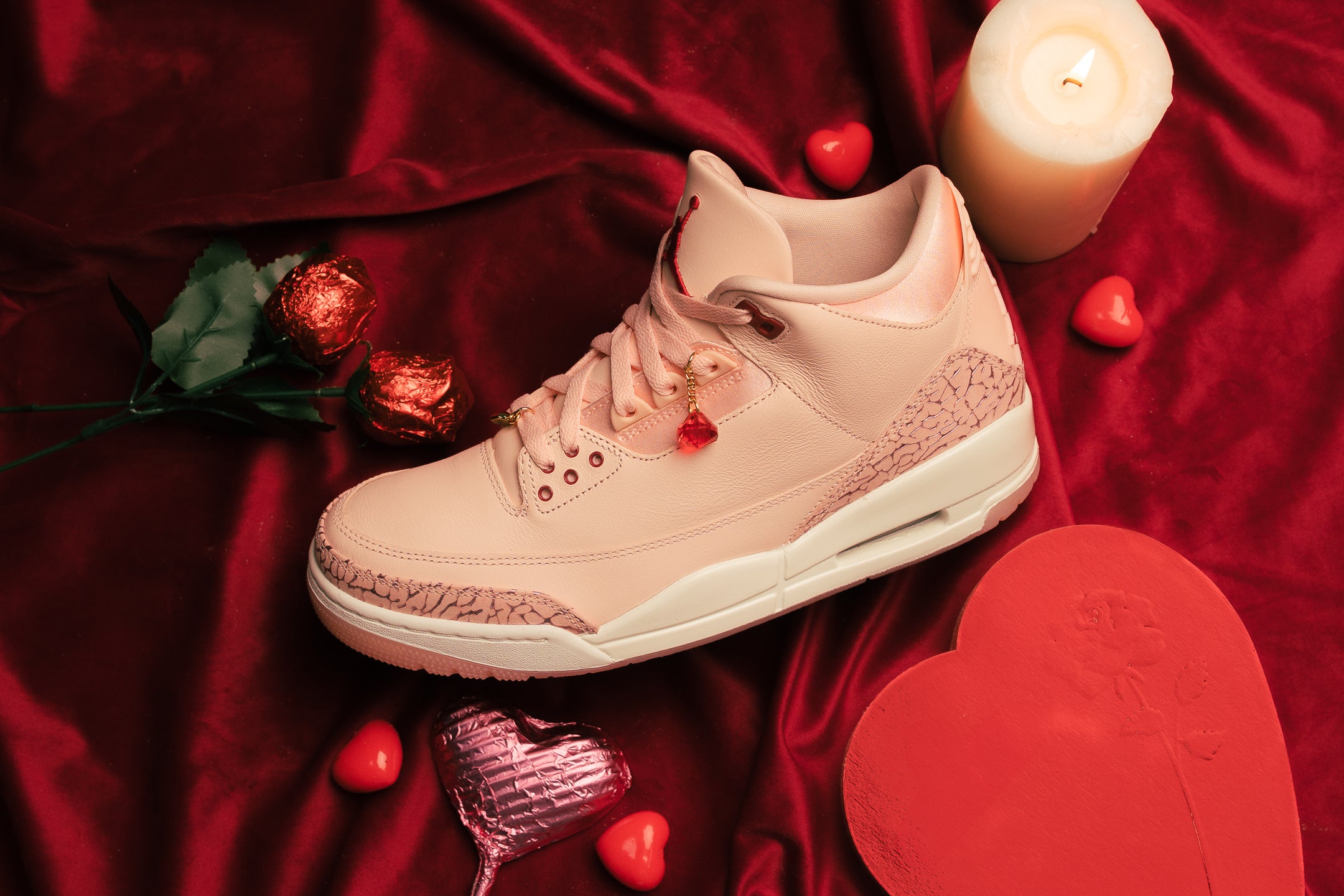 ★ナイキ★(W) Jordan 3 Retro Treat Yourself★Washed Coral Sneaker Politics