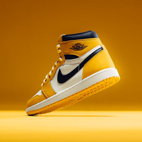 Nike air jordan 1 best sale retro high og yellow ochre