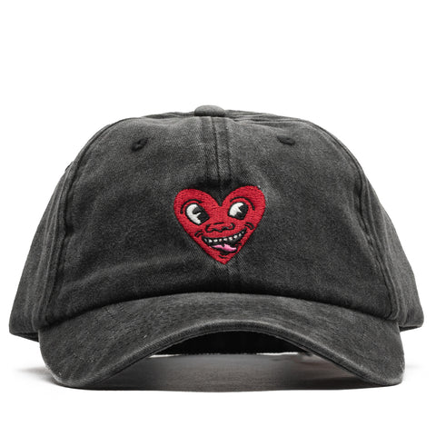 Jungles Heart Face Cap - Washed Black