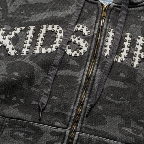 KidSuper Face Camo Hoodie - Black