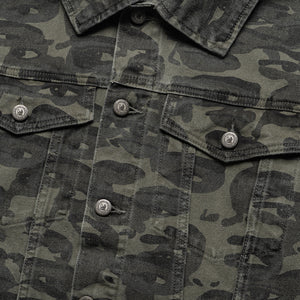 KidSuper Face Camo Jacket - Black