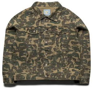KidSuper Face Camo Jacket - Dark Green