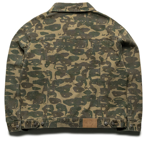 KidSuper Face Camo Jacket - Dark Green