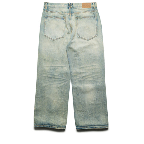 KidSuper Studded Face Jeans - Blue
