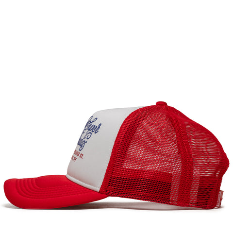 KidSuper Puff Print Trucker Hat - Red