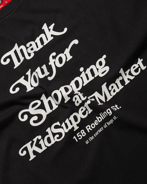 KidSuper Thank You For Shopping Tee - Washed Black
