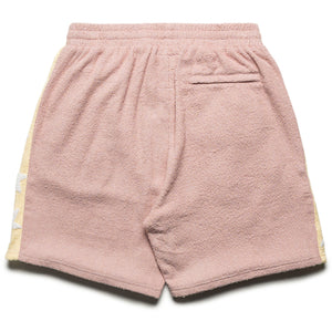 KidSuper Terrycloth Stars Shorts- Pastel Pink