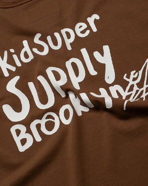 KidSuper Supply Tee - Mocha