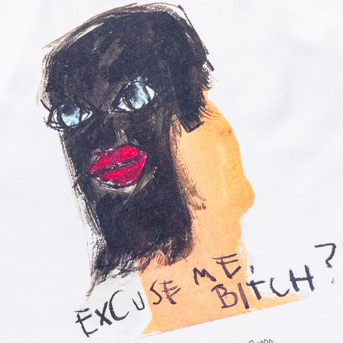 Kody Phillips Excuse Me Tee - White