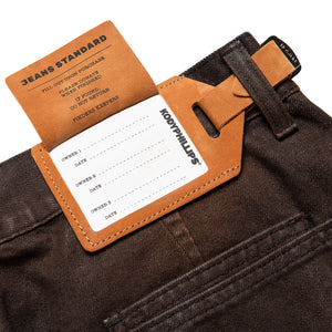 Kody Phillips Straight Leg Traveler Jean - Brown