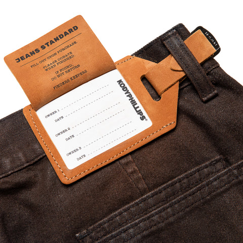 Kody Phillips Straight Leg Traveler Jean - Brown