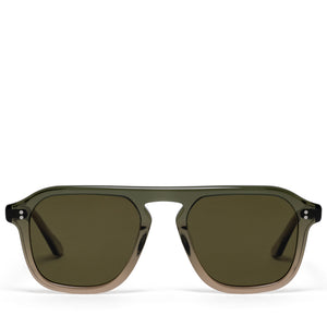 Krewe Zander Sunglasses - Verde Polarized
