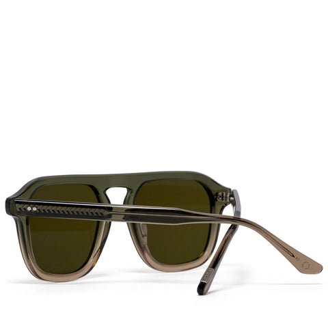 Krewe Zander Sunglasses - Verde Polarized