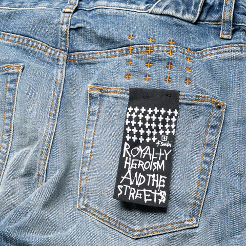 Ksubi Chitch Selvedge Denim Pant - Blue Moon