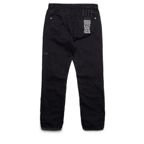 Ksubi Hazlow Ghosted Denim Pant - Black