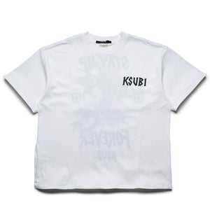 Ksubi Stay Up Ekcess Tee - Tru White
