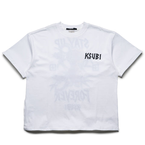 Ksubi Stay Up Ekcess Tee - Tru White