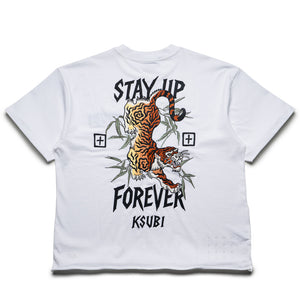 Ksubi Stay Up Ekcess Tee - Tru White