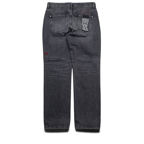 Ksubi Hazlow Black Rokk Denim Pant - Black