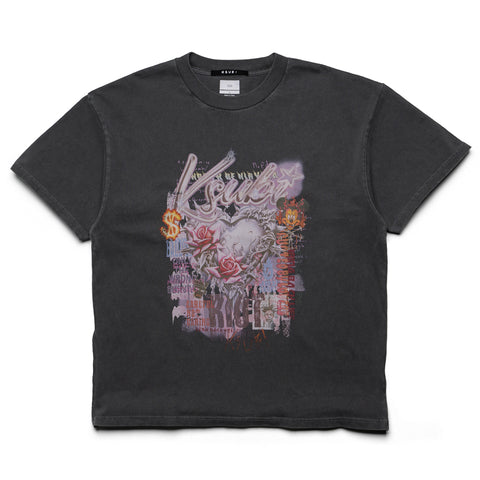 Ksubi Sketch Ekcess Tee - Charcoal