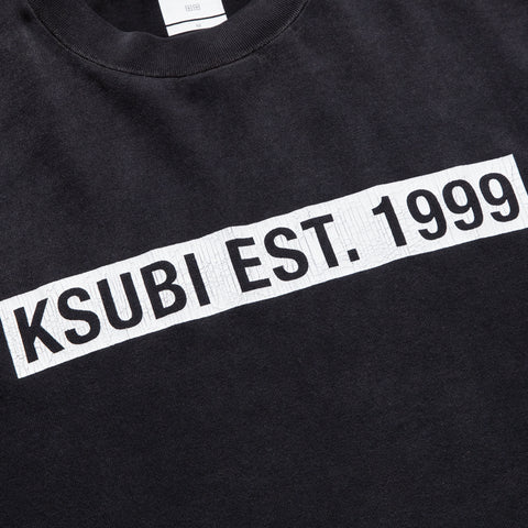 Ksubi Kings Halen Tee - Black Fade
