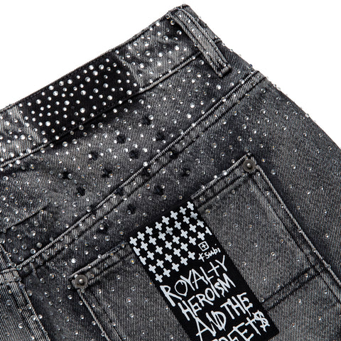 Ksubi Maxx Operator Short - Konkrete Crystal