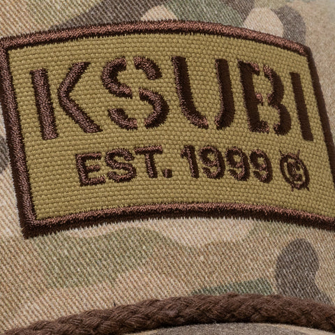 Ksubi State Camo Trucker Hat - Camo