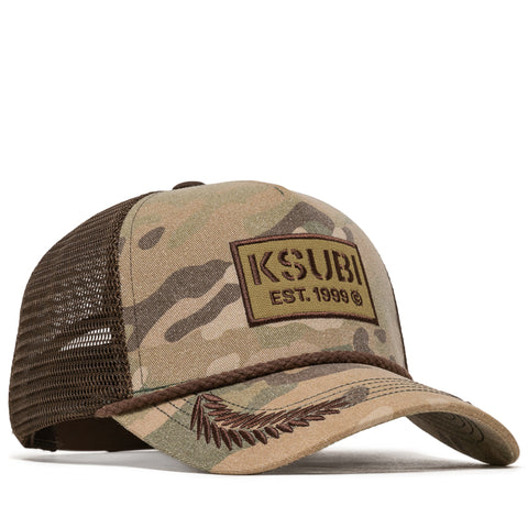 Ksubi State Camo Trucker Hat - Camo