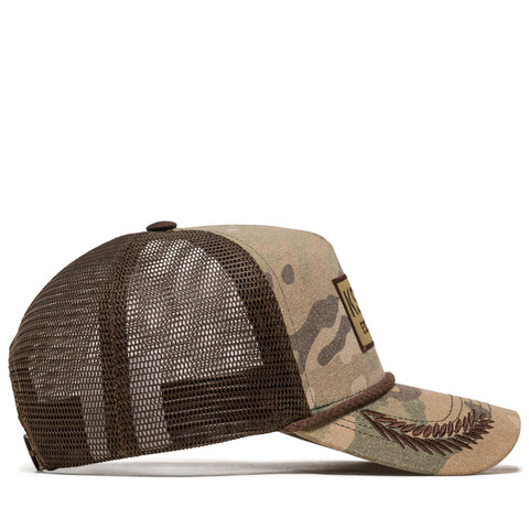 Ksubi State Camo Trucker Hat - Camo