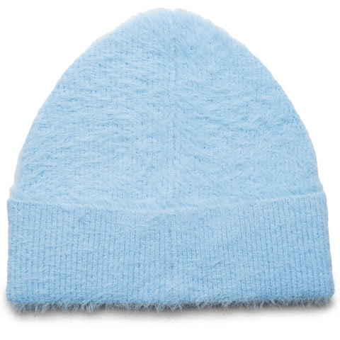 KidSuper Fuzzy Knit Beanie - Baby Blue