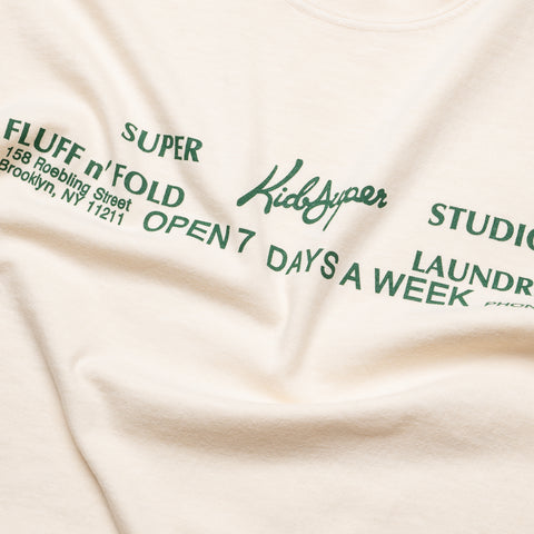 KidSuper Laundromat Tee - Cream