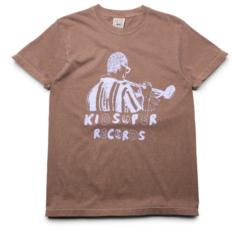 KidSuper Records Tee - Brown