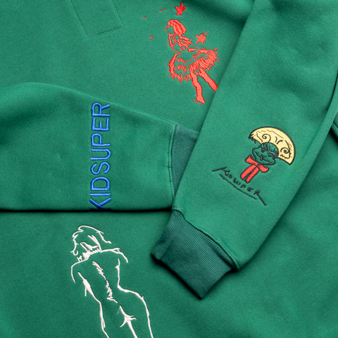 KidSuper Super Sweatshirt - Forest Green