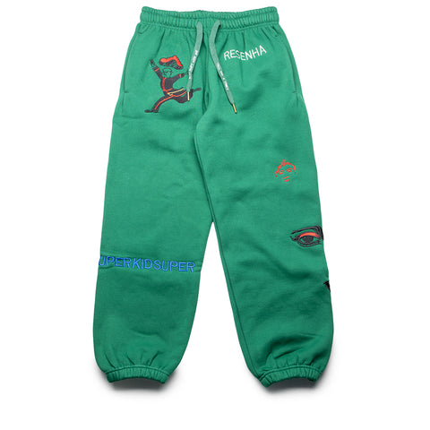 KidSuper Super Sweatpants - Forest Green