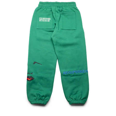 KidSuper Super Sweatpants - Forest Green