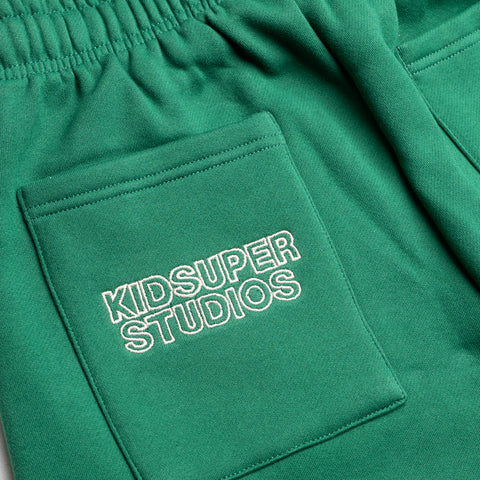 KidSuper Super Sweatpants - Forest Green